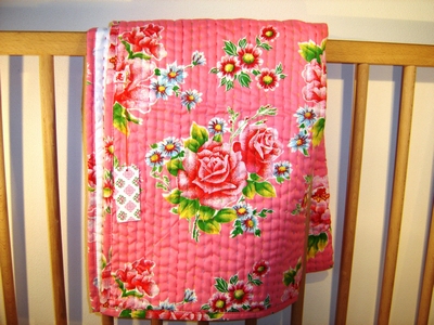 bubbeltjes Quilt rozen