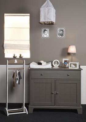 Warm Grey Commode + verlengstuk