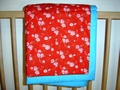 kleine Baby Quilt bloem